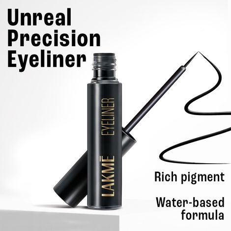 Buy Lakme Unreal Precision Liquid Eye Liner, with Aqua, Liquid Eye Liner for Eyes (4.5 ml)-Purplle