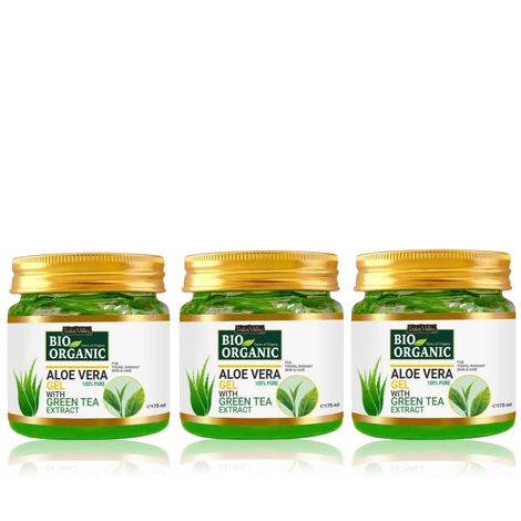 Buy Indus Valley 100% Bio Organic Aloe Vera Gel For Skin Acne, Scars, Dark spots Face & Hair Care (525 ml)-Purplle