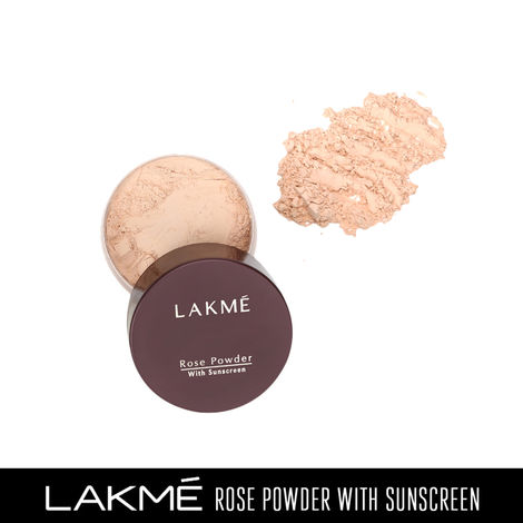 Buy Lakme Face Powder With Sunscreen - Warm Pink (40 g)-Purplle