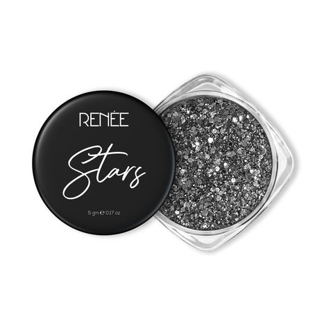 Buy RENEE Stars Face & Body Glitter - Bronze 5 gm- Safe, Skin Friendly, Cruelty Free, Light-reflecting Sparkle, Long Lasting, Lightweight Makeup Look, Easy To Apply & Remove-Purplle