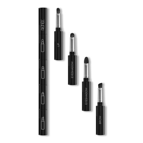 Buy RENEE Core 4 4-in-1 Makeup Brush, A Multipurpose Wand with 2 Eyeshadows, Lip & Eyebrow Brush, Hassle-free & Multi-functionality For Full Face Application In One Handy Applicator 1Pc-Purplle