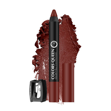 Buy Color It All Non Tranfer Waterproof & Smude Proof Lip Crayon 3.5 gm - Rouge (Shade - 09)-Purplle
