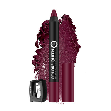 Buy Color It All Non Tranfer Waterproof & Smude Proof Lip Crayon 3.5 gm - Murphy Wine (Shade - 15)-Purplle