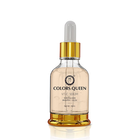 Buy Colors Queen Vitamin C Serum for Anti-Dullness, Brighten & Glow Skin, 30 ml-Purplle