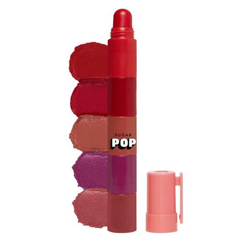 Buy SUGAR POP 5 in 1 Lip Twist 01 Perfect Pout - 8 gms - Intense colour payoff | Satin matte finish | Ultra-pigmented | Full-coverage & long-wear-Purplle