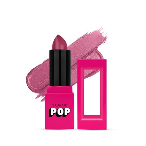 Buy SUGAR POP Satin Matte Luxe Lipstick 07 Blossom - 3 gms - Satin-matte | Long-wearing | Full Coverage | Hydrating-Purplle