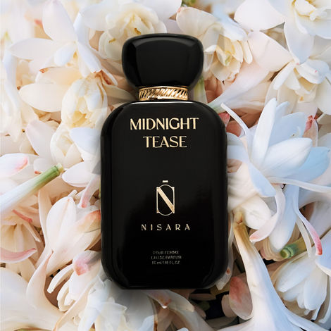 Buy Nisara Midnight Tease Eau De Parfum | Perfume For Women | EDP Scent Spray | Long Lasting | Fine Fragrance | Floral Woody Musky |50 ml-Purplle