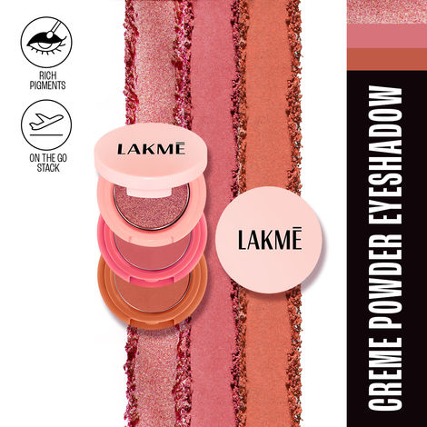 Buy Lakme 9to5 Eyeconic Shadow Stack NudeBomb 7gm-Purplle