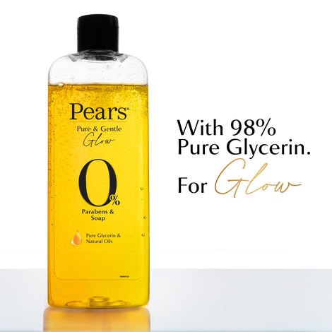 Buy Pears Pure & Gentle Body Wash, with 98% Pure Glycerin, 250 ml, for Soft Glowing Skin-Purplle