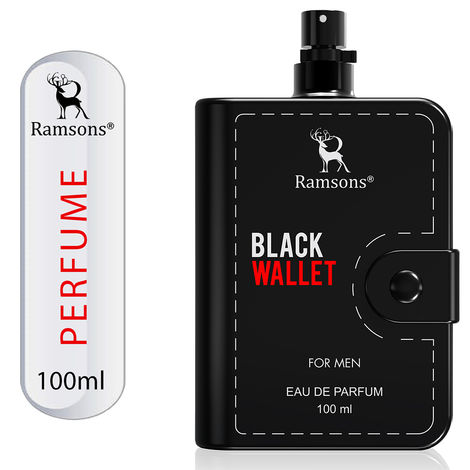 Buy Ramsons Perfumes BLACK WALLET for - Eau de Parfum - 100 ml-Purplle