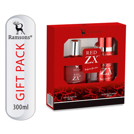 Buy Ramsons Perfumes RedZx Gift Pack,563 gm-Purplle