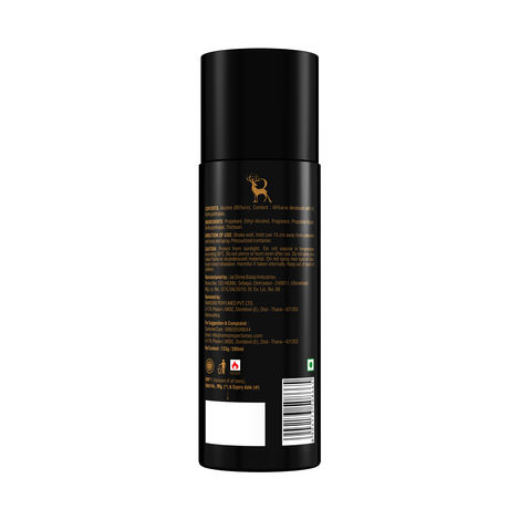 Buy Ramsons Perfumes Mycastillo Black Amber Deodorant Spray 200 ml-Purplle