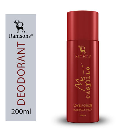 Buy Ramsons Perfumes Mycastillo Love Potion Deodorant Spray 200 ml-Purplle