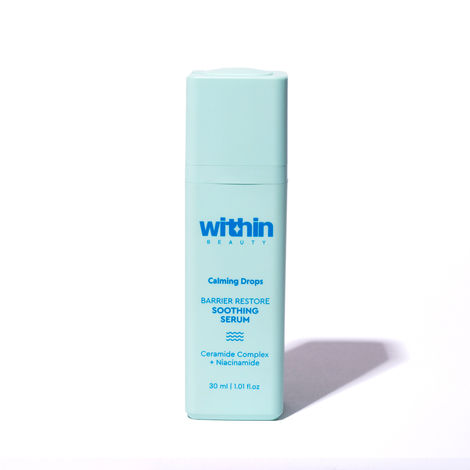 Buy Within Beauty Calming Drops Barrier Build Soothing Serum for All Skin Types | Quick Absorbing | Infused with Ceramides & Hyaluronic Acid | 30 ml-Purplle
