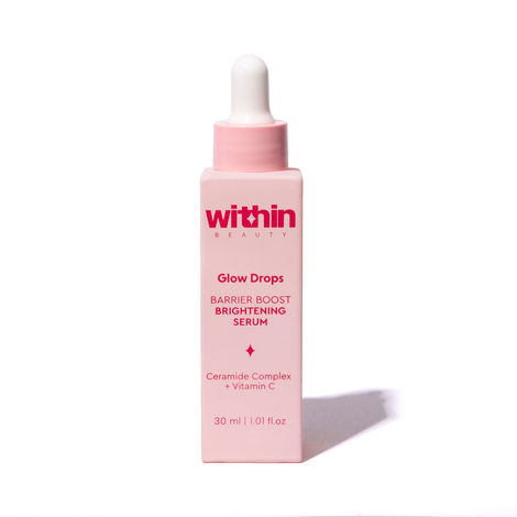 Buy Within Beauty Glow Drops Barrier Boost Brightening Serum for Dull Skin | Quick Absorbing | Infused with Ceramides & Vitamin C | 30 ml-Purplle