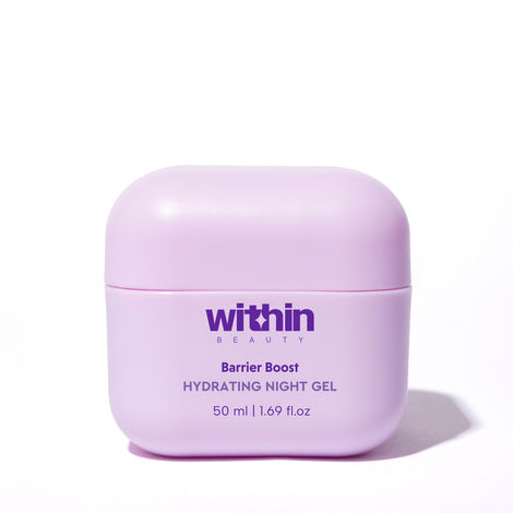 Buy Within Beauty Barrier Boost Hydrating Night Gel | Dry & Dehydrated Skin | Non-greasy, Non-sticky, Quick Absorbing | Infused with Ceramides & Peptides | 50 ml-Purplle