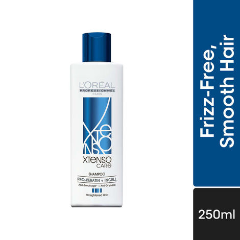Buy L'Oreal Professionnel Xtenso Care Shampoo|For Salon Straightened hair | Smoothens, nourishes and strengthens hair| With Pro-Keratin and Incell (250 ml)-Purplle