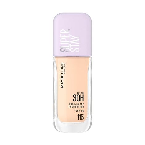 Buy Maybelline New York Super Stay Lumi-Matte Liquid Foundation 30H Longwear yet Light-As-Air, 115, 35 ml-Purplle