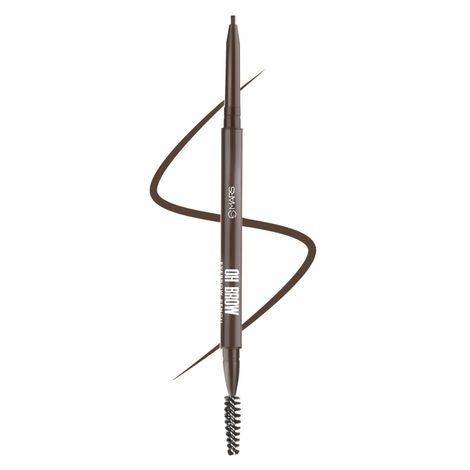 Buy MARS OH Brow Eyebrow Pencil | Micro Precision Retractable with a Spoolie | Highly Pigmented | Smudge Proof & Water Resistance | Long-Lasting | Lightweight Eyebrow Pencil (0.1 gm) (Dark Brown)-Purplle