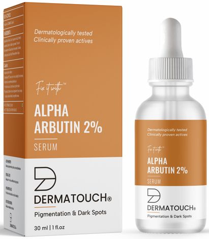 Buy DERMATOUCH Alpha Arbutin 2% Serum | Best For Pigmentation & Dark Spots Reduction | Suitable To All Skin Types | For Both Men & Women | 30 ml-Purplle