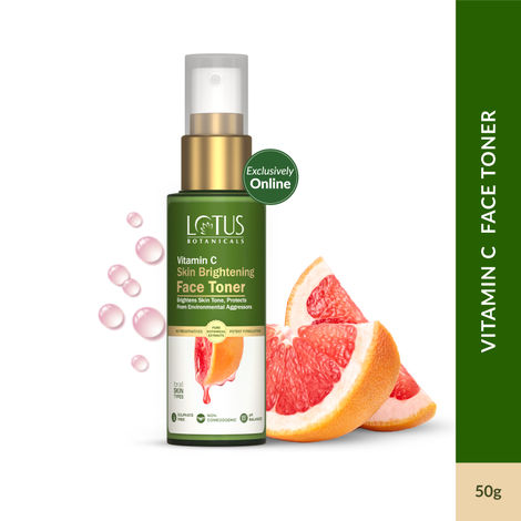 Buy Lotus Botanicals Vitamin C Skin Brightening Face Toner| Brightens Skin Tone - 50 ml-Purplle