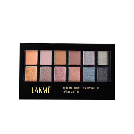 Buy Lakme Glitterati Chroma Chic Eye Shadow Palette|| Stilettos||12 gm-Purplle