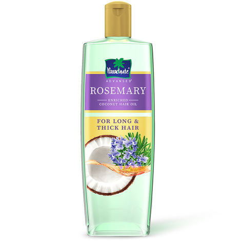 Buy Parachute Advansed Rosemary enriched Coconut Hair Oil| Rosemary Hair Oil| Superfoods’ Magic| Long & Thick Hair|(300 ml)-Purplle
