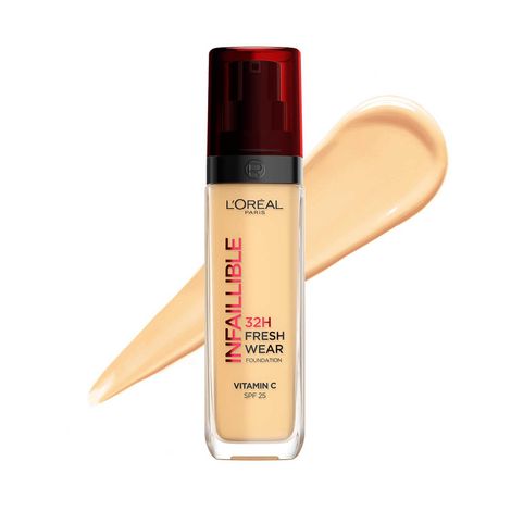 Buy L'Oreal Paris Infallible 32H Fresh Wear Liquid Foundation - Cool Rose 140 30 ml-Purplle