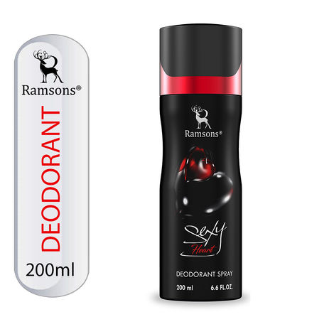 Buy Ramsons Perfumes Sexy Heart Perfume Body Spray (200 ml)-Purplle