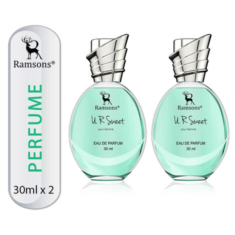 Buy Ramsons Perfumes You are Sweet Eau De Parfum pack of 2 (30+30 ml)-Purplle