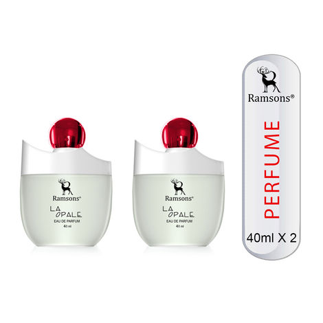 Buy Ramsons Perfumes Laopale Eau De Parfum pack of 2 (40+40 ml)-Purplle
