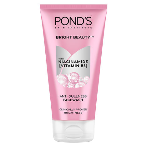 Buy Ponds Bright Beauty Spotless Glow Facewash with Vitamin B3, 150gm-Purplle