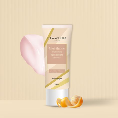 Buy Glamveda Glutathione Brightening Face Cream Reduce Dark spots & Age spots with Vitamin C | Glow Booster| 30 gm-Purplle
