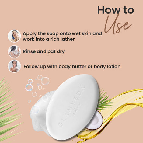 Glamveda Glutathione Skin Lightening & Whitening Soap with Kojic Acid |  Works for dark spots, acne scars & hyperpigmentation | Nourishing Soap for  radiant & Soft skin | 75gm