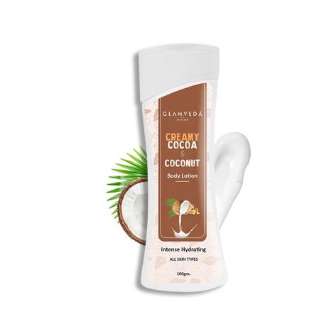 Buy Glamveda Creamy Coco & Coconut Hydrating Body Lotion | Nourishes Skin | Even skin tone | All Skin Types | 100 gm-Purplle