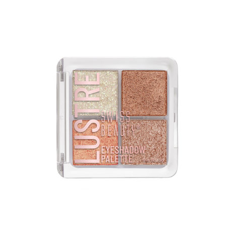 Buy Swiss Beauty Lustre Eyeshadow Palette | 4 Highly Pigmented Shades in Matte & Shine |Long-Lasting | All Skin Types |4| Shimmer N Shine-Purplle
