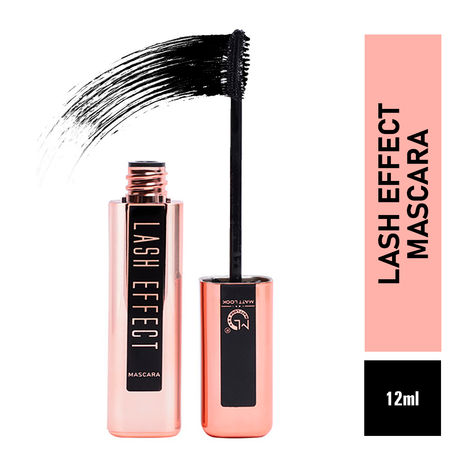 Buy Mattlook Lash Effect Mascara , Volume & Waterproof, Black (12 ml)-Purplle