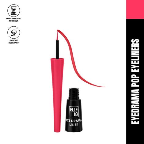 Buy Elle18 Eyedrama Liner ElectricPink 3 ml-Purplle