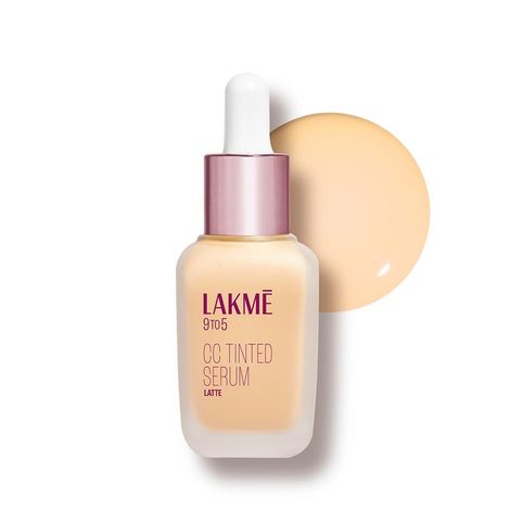 Buy Lakme CC Tinted Serum with 2% Hyaluronic Acid - Latte 30 ml-Purplle