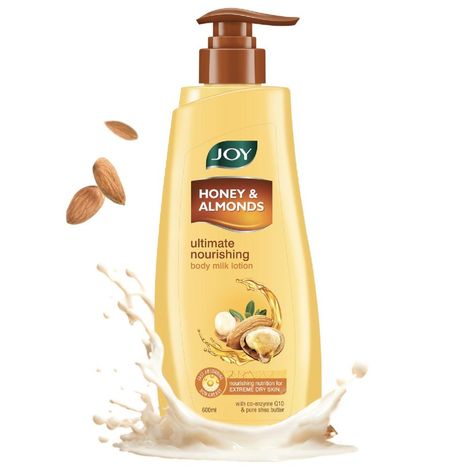 Buy Joy Honey & Almonds Body Lotion For Dry Skin (600 ml) | Shea Butter Body Lotion For Women & Men With Vitamin E | Ultimate Nourishing, Fast Absorbing & Non Greasy Body Milk Lotion-Purplle