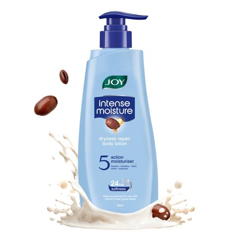Buy Joy Intense Moisture Shea Butter Body Lotion For Dry Skin (600 ml) | 5 Action Moisturizer - Nourishes, Smoothens, Repairs, Softens & Moisturizes | Body Lotion For Men & Women-Purplle
