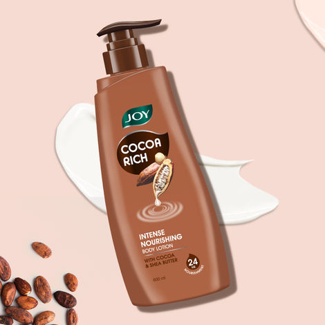 Buy Joy Cocoa Rich Intense Nourishing Body Lotion (600 ml) | Cocoa Butter & Shea Butter Body Lotion For Dry Skin | Body Lotion For Women & Men, Suitable for All Skin Types-Purplle