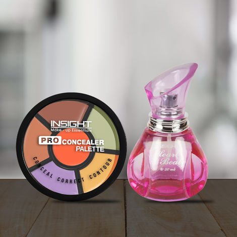 Buy Insight Cosmetics Heart Beat EAU DE PARFUM (POUR FEMME) +Pro Concealer Palette_corrector Kit Combo of 2-Purplle
