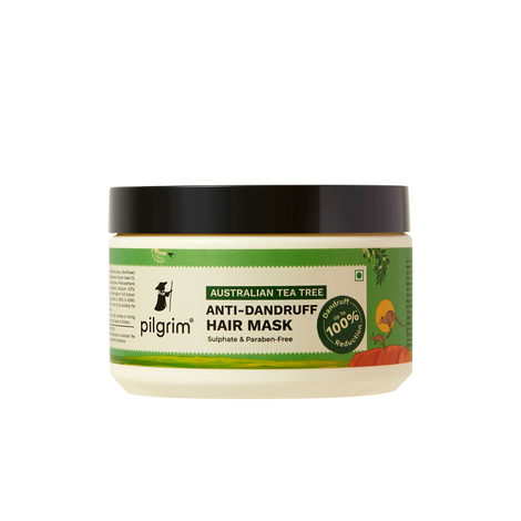 Buy Pilgrim Australian Tea Tree Anti-Dandruff Hair Mask, 200 gm, helps Make Hair Smooth, Moisturize Hair & prevents drying-Purplle
