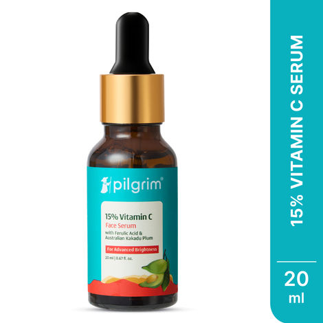 Buy Pilgrim 15% vitamin c face serum for advanced brightness (20 ml)-Purplle