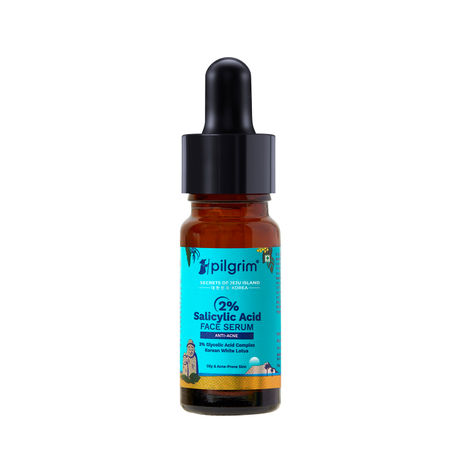 Buy Pilgrim 2% Salicylic Acid Face Serumanti-Acne (10 Ml)-Purplle