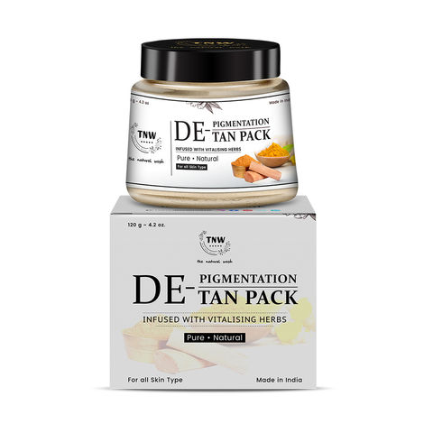 Buy TNW The Natural Wash De- Pigmentation & De-Tan Pack (120 gm)-Purplle