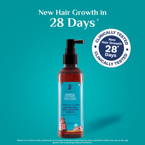 Buy Pilgrim 3% Redensyl & 4% Anagain Advanced Hair Growth Serum, 100 ml, with Korean Black Rice, Controls Hair Fall, Stimulates Hair Growth, Increase Hair Density, Hair Growth Serum for Men & Women-Purplle