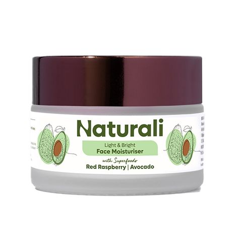 Buy Naturali Face Moisturiser | Sweat-free Moisturisation | Sun Protection | Lightweight | Non-sticky | Non-greasy | Non-comedogenic | Fast Absorbing | 50ml-Purplle