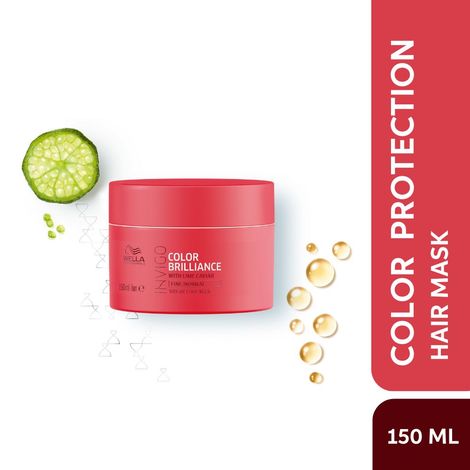 Buy Wella Professionals Invigo Color Brilliance Hair Mask for Vibrant, Long-Lasting Color | 150 ml-Purplle